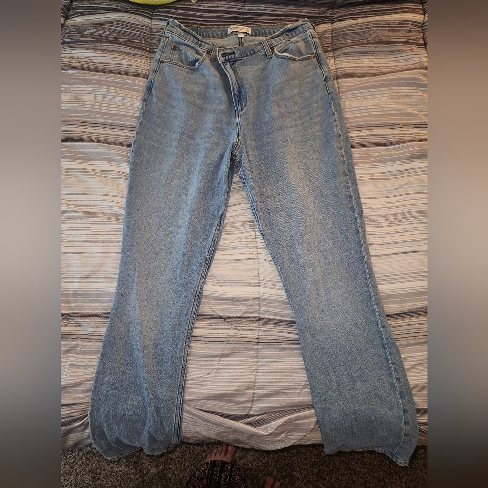 Abercrombie and Fitch curve love jeans